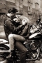 bacio,abbraccio,moto