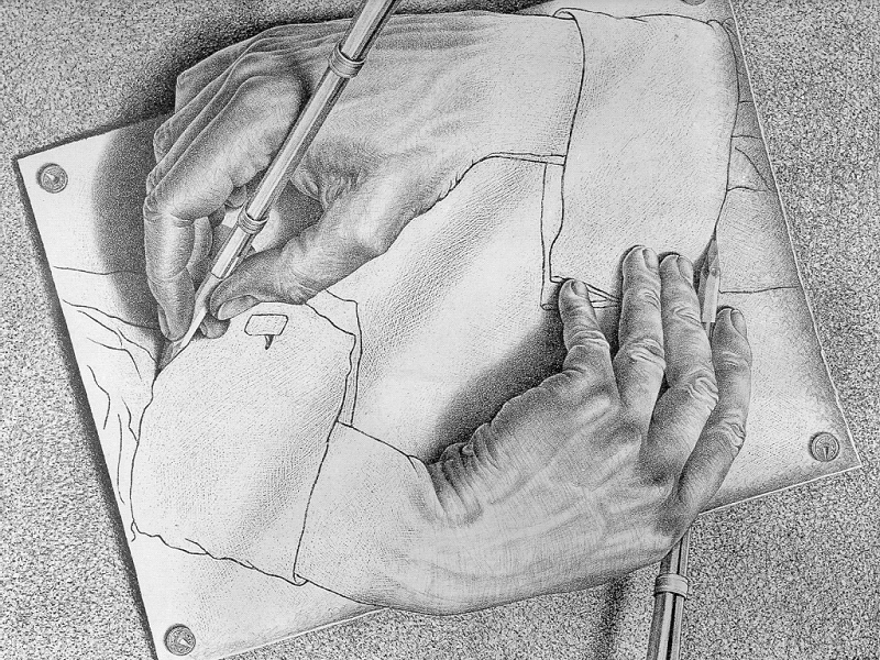 Mani che disegnano (800x600 - 461 KB)